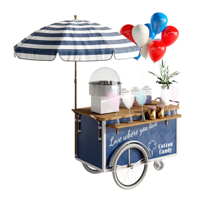 Cotton candy cart — Вид 5