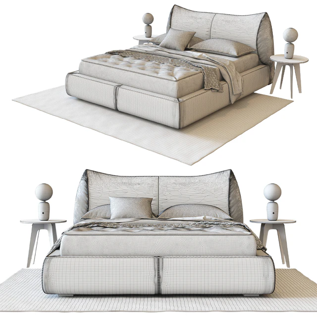 Dorelan D Sign Smooth bed by Enrico Cesana — Descargar
