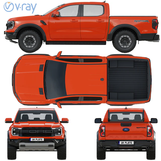 Ford Ranger Raptor 2023 — Descargar