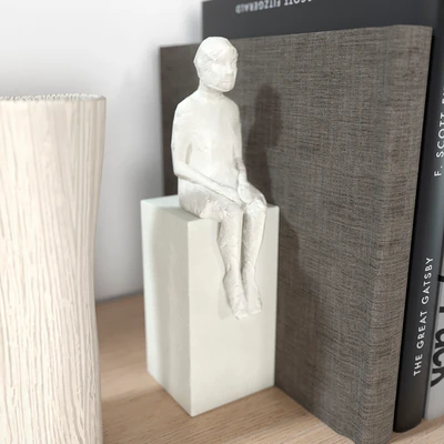 Shelves LISABO (IKEA) with decorative filling — Ver 5