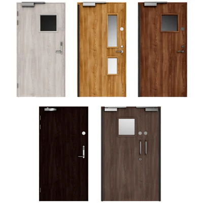 Wooden swing fire doors — Ver 1