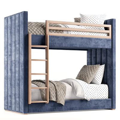 RH Carver Bed — Вид 1