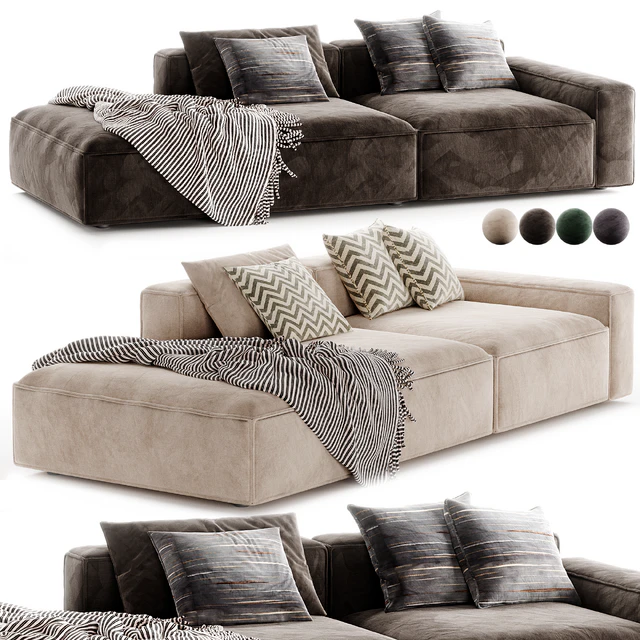 Jonathan Side Chaise Sofa — Скачать