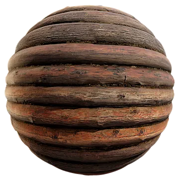 old log wall 011 — Descargar