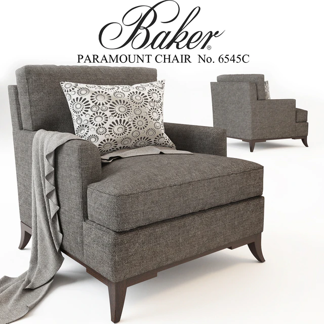 BAKER UPHOLSTERY  PARAMOUNT CHAIR  No. 6545C — Скачать
