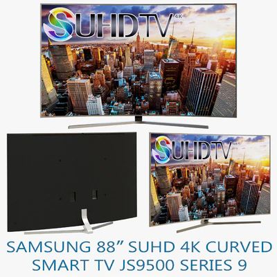 Samsung 88 "SUHD 4K Curved Smart TV JS9500 Series 9 — Ver 1