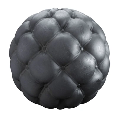 Black Chesterfield Leather — Ver 1