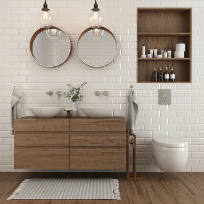 Furniture and decor for the bathroom — Ver 1