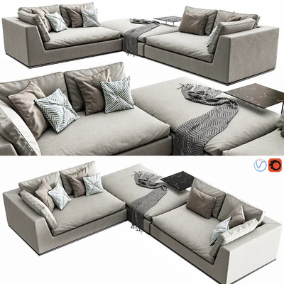 Minotti Hamilton Arrangement 03 — Ver 1