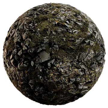 mossy rocky ground 005 — Скачать