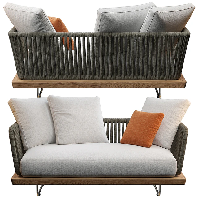 Sunray sofa Minotti outdoor — Скачать