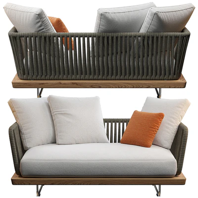 Sunray sofa Minotti outdoor — Вид 5
