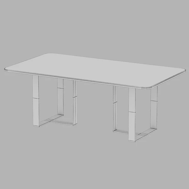 dining table carey wooden kors — Descargar