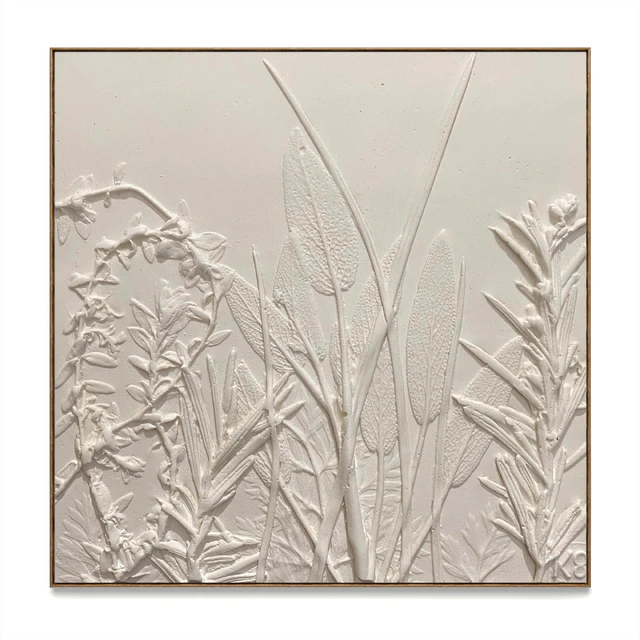 Plaster two square photo frames D-176 — Descargar