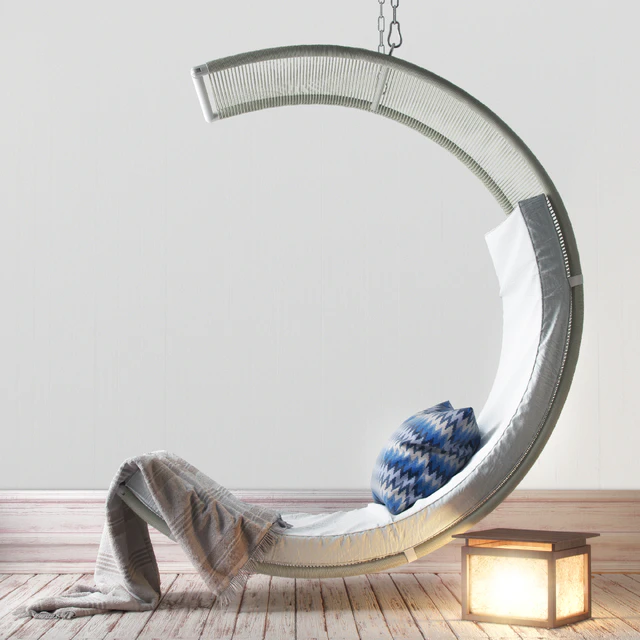 sunken patio hanging chairs — Скачать