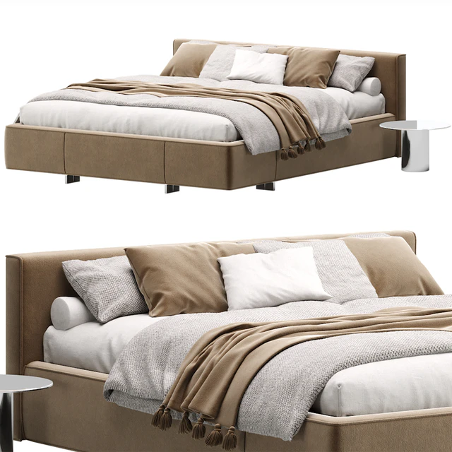 Yves Bed By Minotti — Скачать