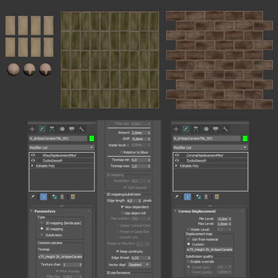 Wall ceramic tile — Ver 6