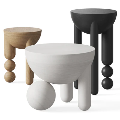 Lara Bohinc Profiterole Coffee and Side Tables — Ver 1