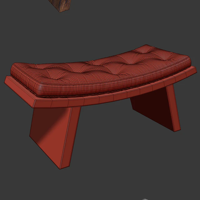 Padded stool — Descargar