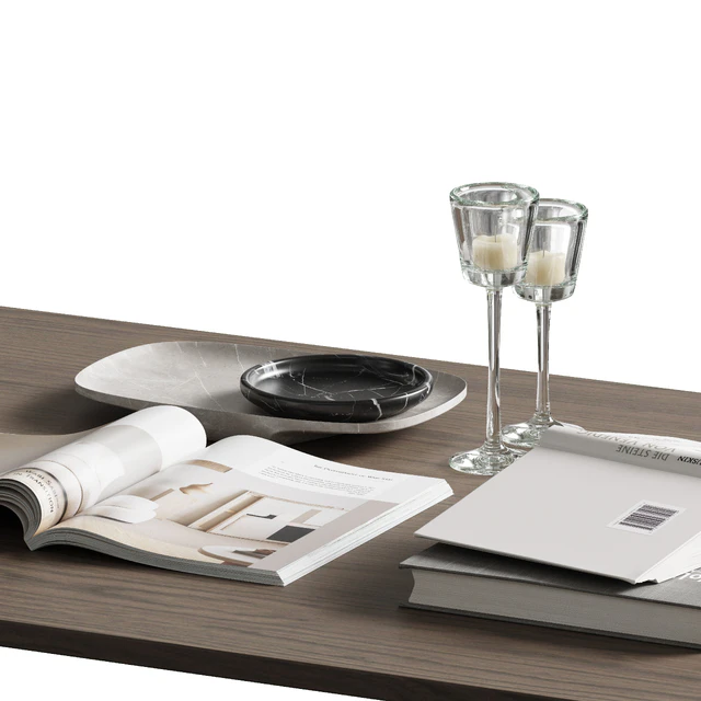 coffee table decor set 001 — Descargar