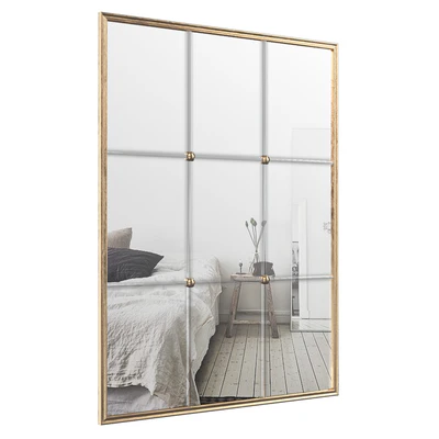 Windowpane Reflections Contemporary Wall Mirror PGN2607 — Ver 3