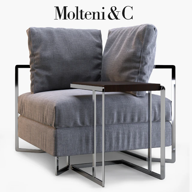 Molteni Large armchair — Скачать