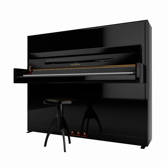 Piano PETROF P 118 S1, Piano chair Discacciati — Descargar