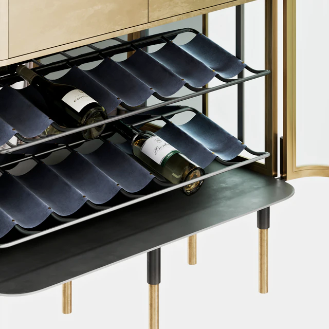 Wine cabinet/showcase. New Format, Plano — Descargar