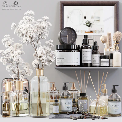 Bathroom Decor Set 012 — Ver 1