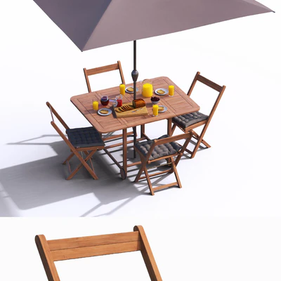Set of garden furniture — Ver 3