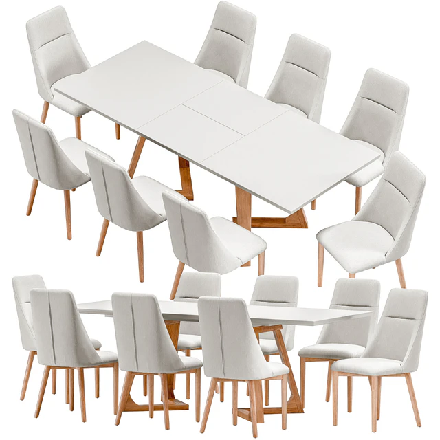 Sylvie dining chair and T1692 table — Download