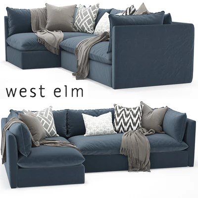 west elm  Shelter Sectional sofa — Вид 1