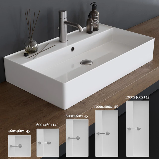 Умывальник Scarabeo Ceramiche Teorema 2.0 — Скачать
