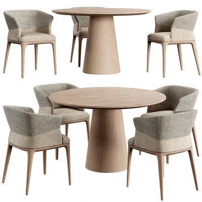Quad Chair Konyshev Dinning Set — Вид 1