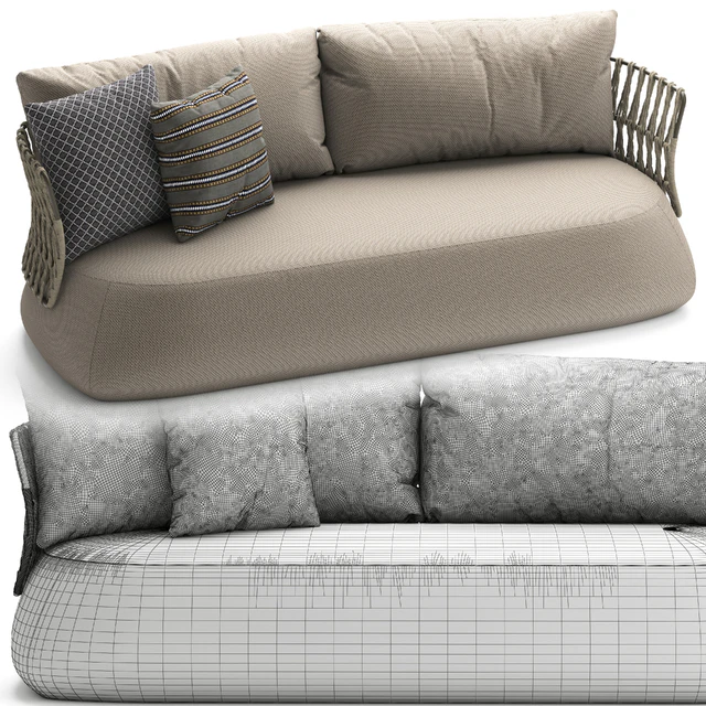 Sofa B&B Fat-Sofa Outdoor FA230 — Descargar