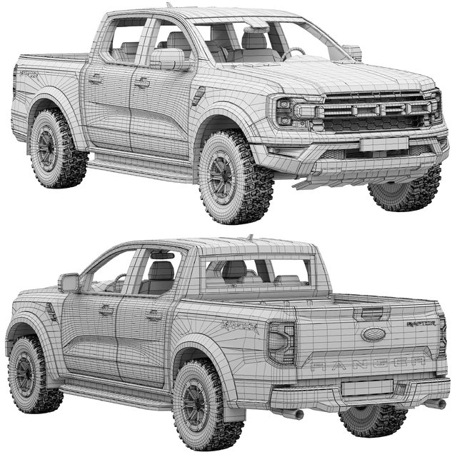 Ford Ranger Raptor 2023 — Descargar
