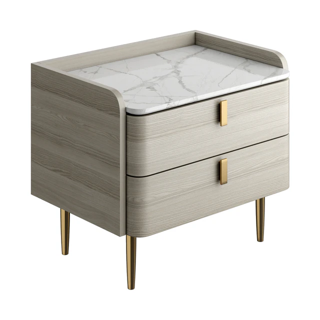 Light luxury bedside table — Descargar