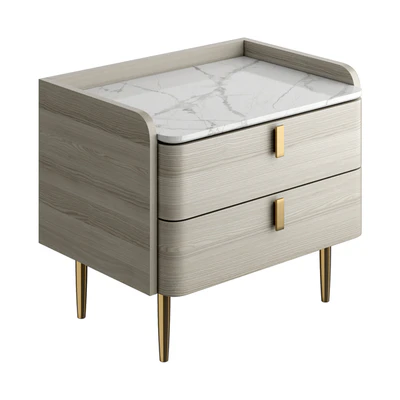 Light luxury bedside table — Ver 5
