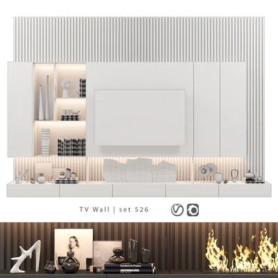 TV Wall | set 526 — Ver 2
