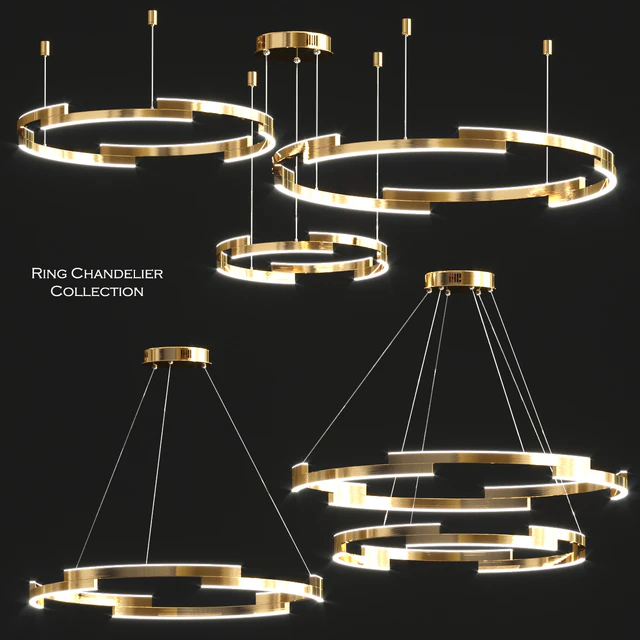 Ring Chandelier Collection — Скачать