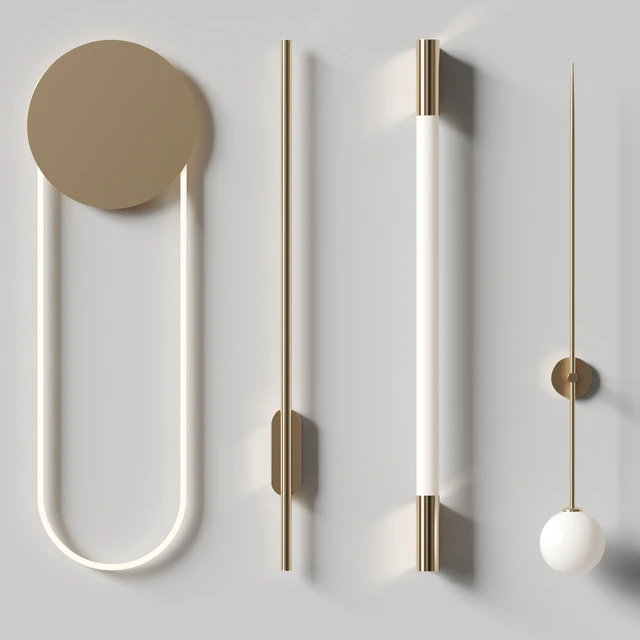 Wall lamp set 6 — Descargar