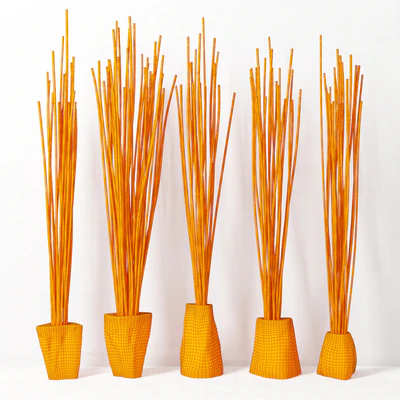 Branches in vase decor / Decor of branches in vases — Ver 3