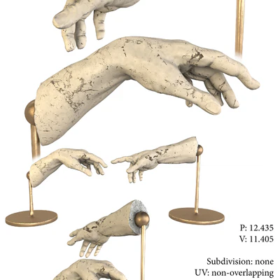 The Creation of Adam Sculpture — Вид 4