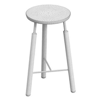 BAR STOOL NA4 BY NORM ARCHITECTS FOR & TRADITION — Ver 5