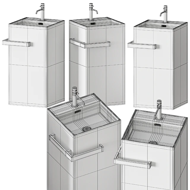 Cerasa Totem Washbasin — Скачать
