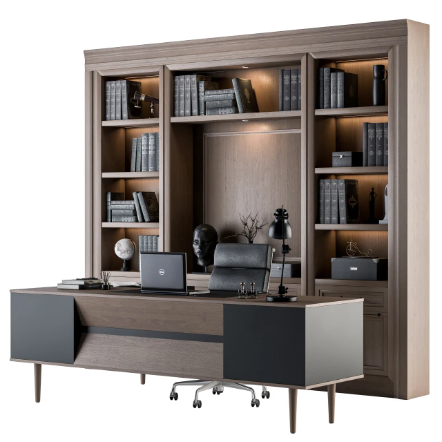 Office Furniture - Manager Set 20 — Скачать