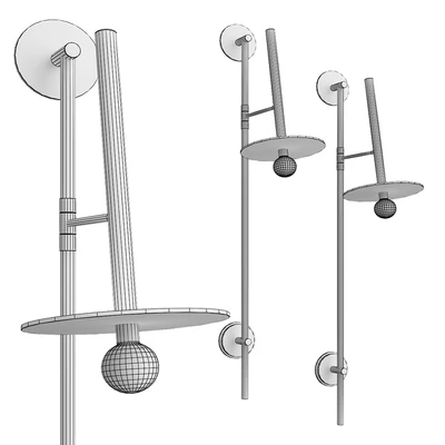 Nodes Large Pivot Wall Sconce — Ver 2