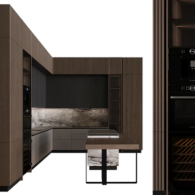 Kitchen in modern style 48 — Ver 5