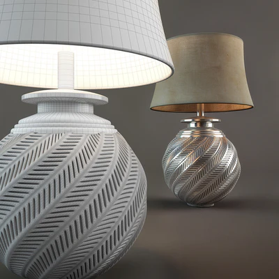 Pottery Barn Nadia Hashed table lamp — Ver 3