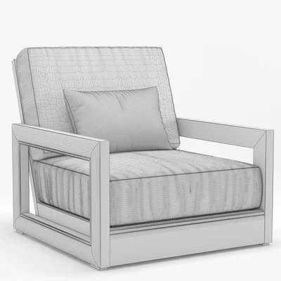 RH Outdoor Costa armchair — Вид 3